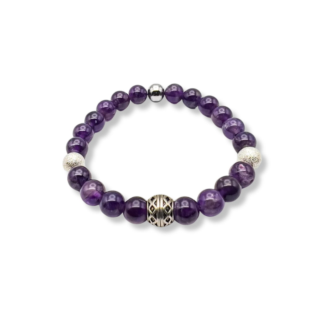 Get Well Soon Gifts, Natural Stone Amethyst Healing Bracelet for Women Men  Teen Girls,Purple - Walmart.com