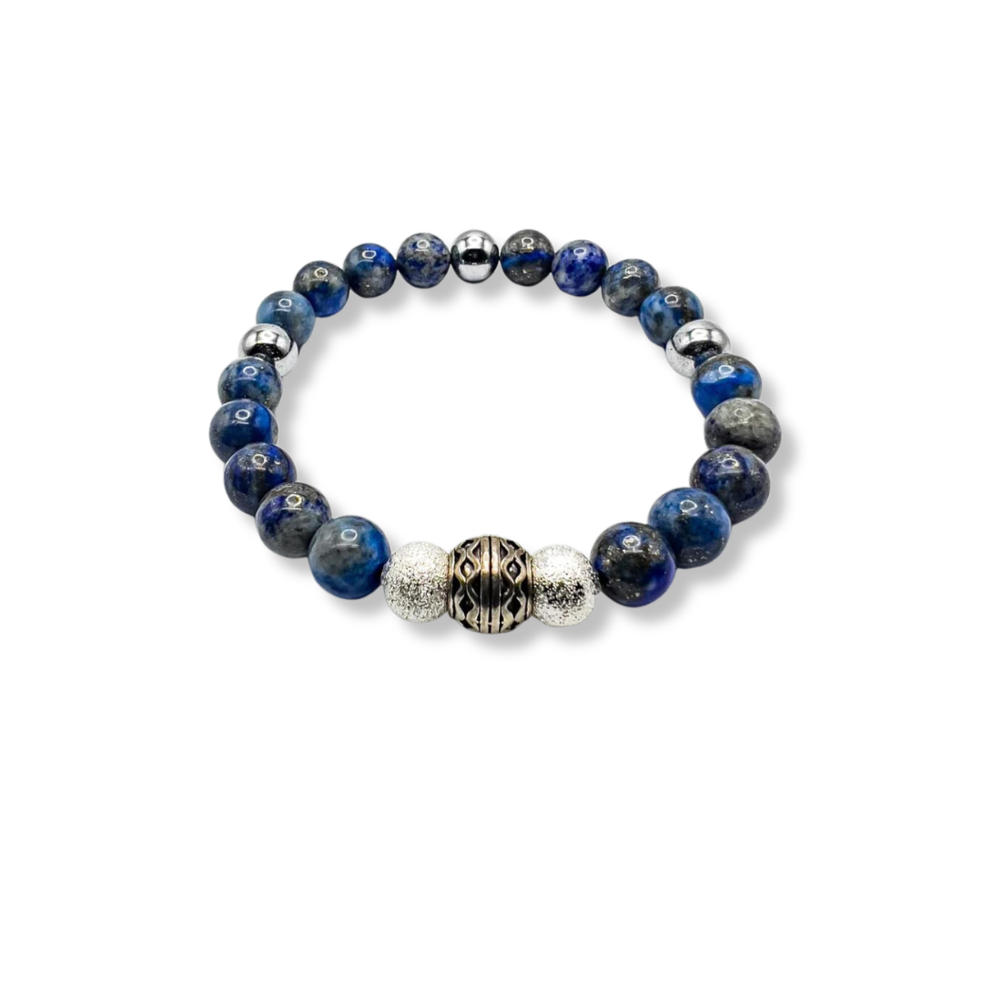 Genesis Collection - Lapis Lazuli Stone Bracelet – Gilbehr