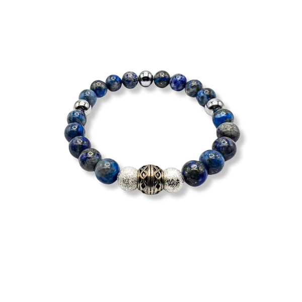 Genesis Collection - Lapis Lazuli Stone Bracelet – Gilbehr